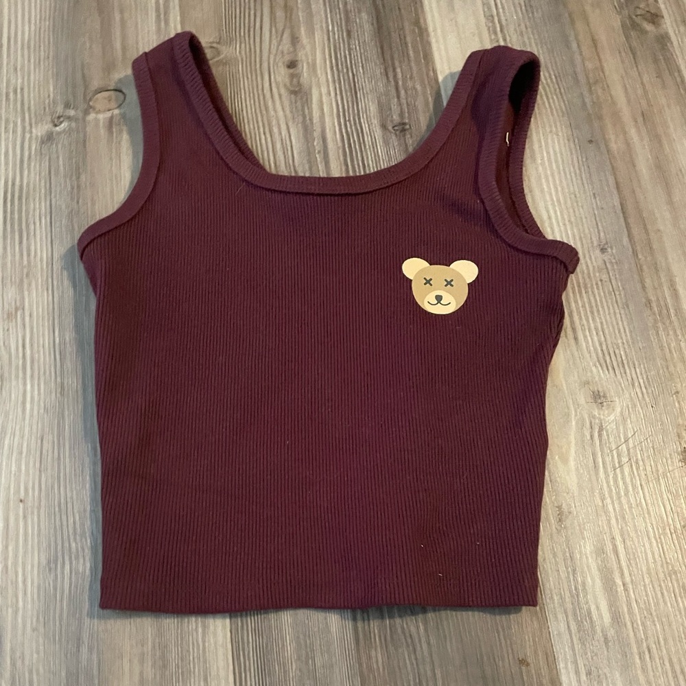 Teddy crop top